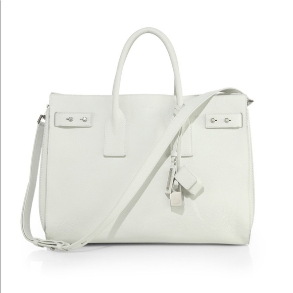 Saint Laurent Handbags - Saint Laurent Medium Soft De Jour Leather Tote